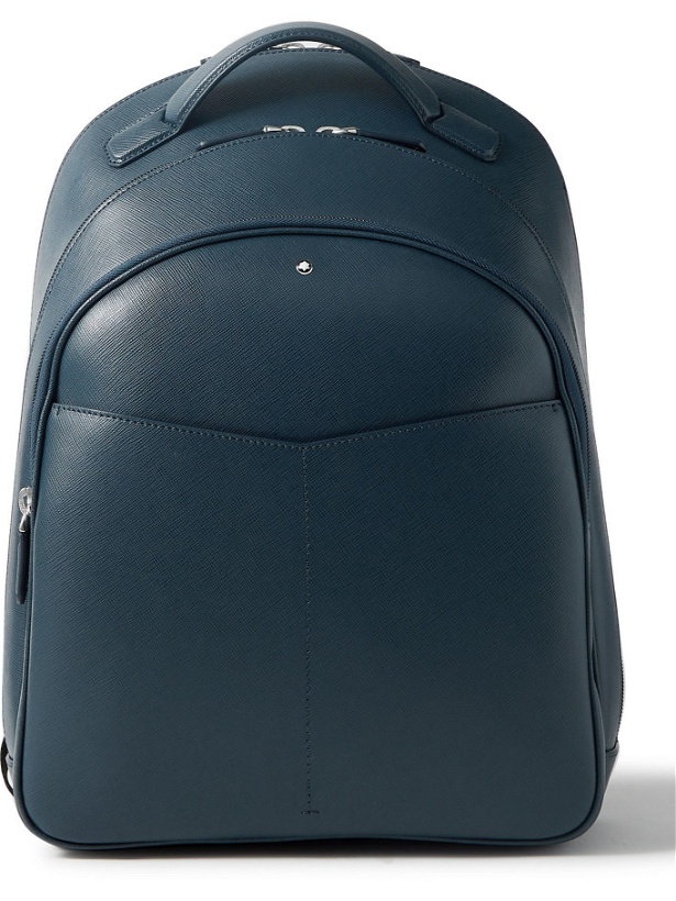 Photo: MONTBLANC - Sartorial Cross-Grain Leather Backpack