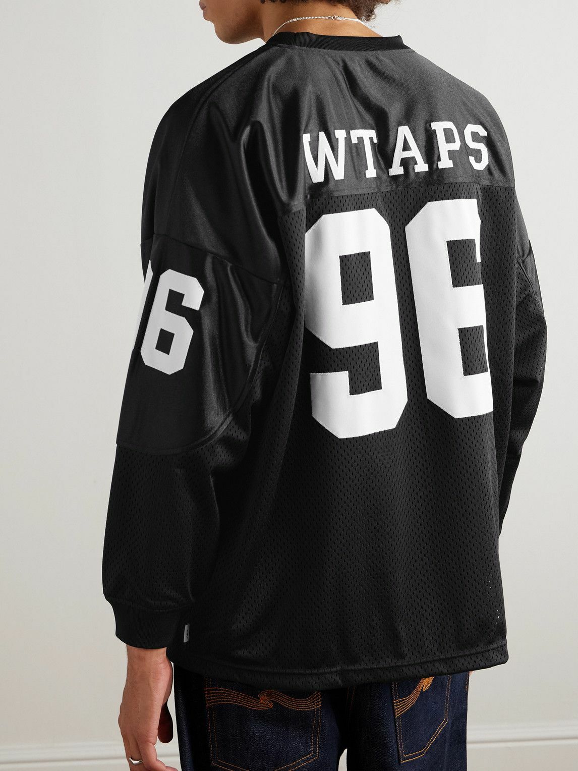 トップス WTAPS NETMINDER LS POLY Black M 新品□24AW WTAPS NETMINDER/LS/POLY ホッケーシャツ黒 - メルカリ