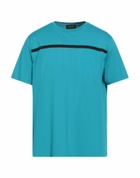 Herno Mens T-shirt Turquoise