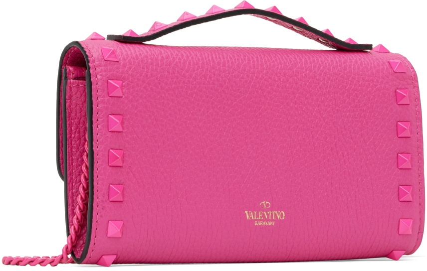 Valentino Garavani Pink Rockstud Shoulder Bag Valentino Garavani valentino-garavani-pink-rockstud-shoulder-bag-valentino-garavani