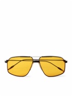 Jacques Marie Mage - Jagger Aviator-Style Titanium Sunglasses