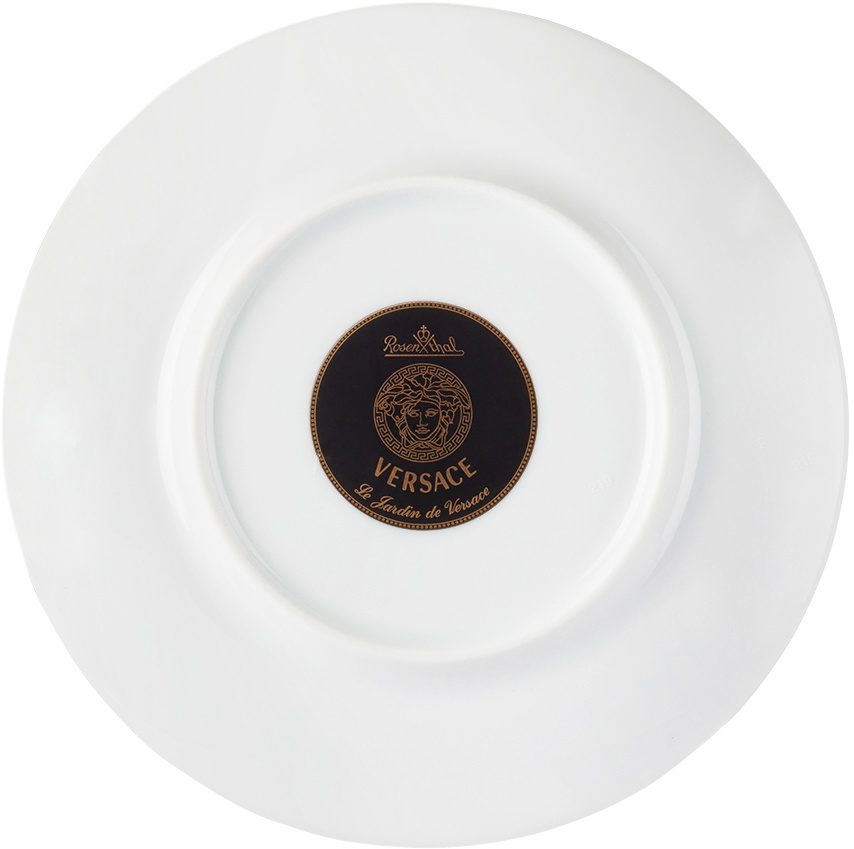 Versace Blue Rosenthal 'Le Jardin' Bread Plate, 17 cm
