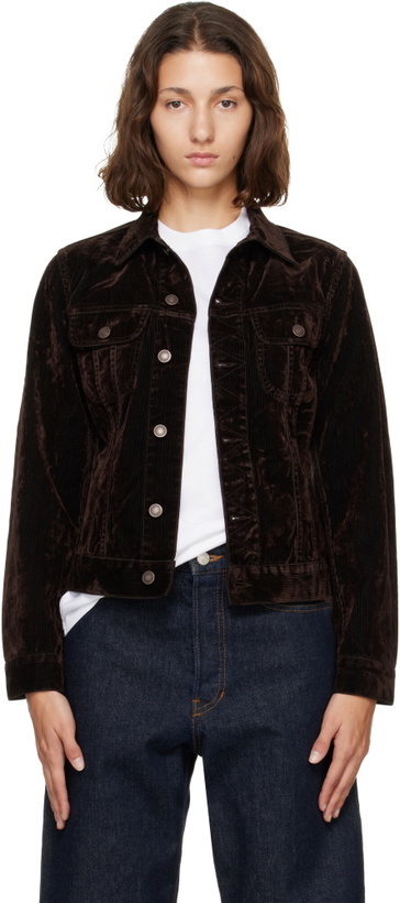 Photo: JEANERICA Brown Elsa Jacket