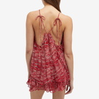 Isabel Marant Étoile Women's Akila Vest Top in Red