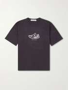 DISTRICT VISION - California Printed Cotton-Jersey T-Shirt - Black