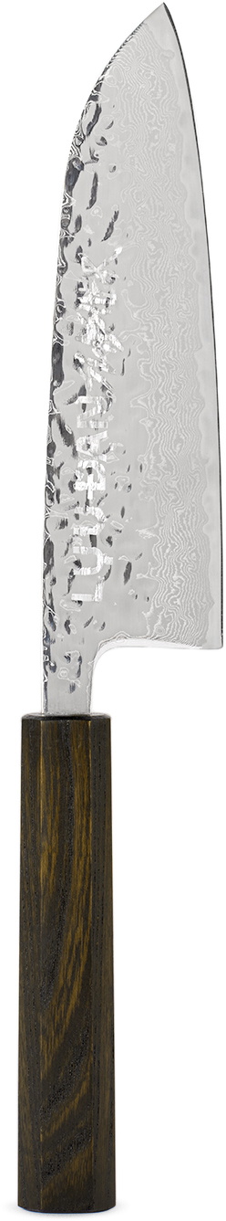 LU'U DAN SSENSE XX Silver Kikusumi 'The Slasher' Santoku