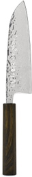 LU'U DAN SSENSE XX Silver Kikusumi 'The Slasher' Santoku