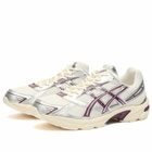 Asics Gel-1130 Sneakers in Cream/Beniimo Purple
