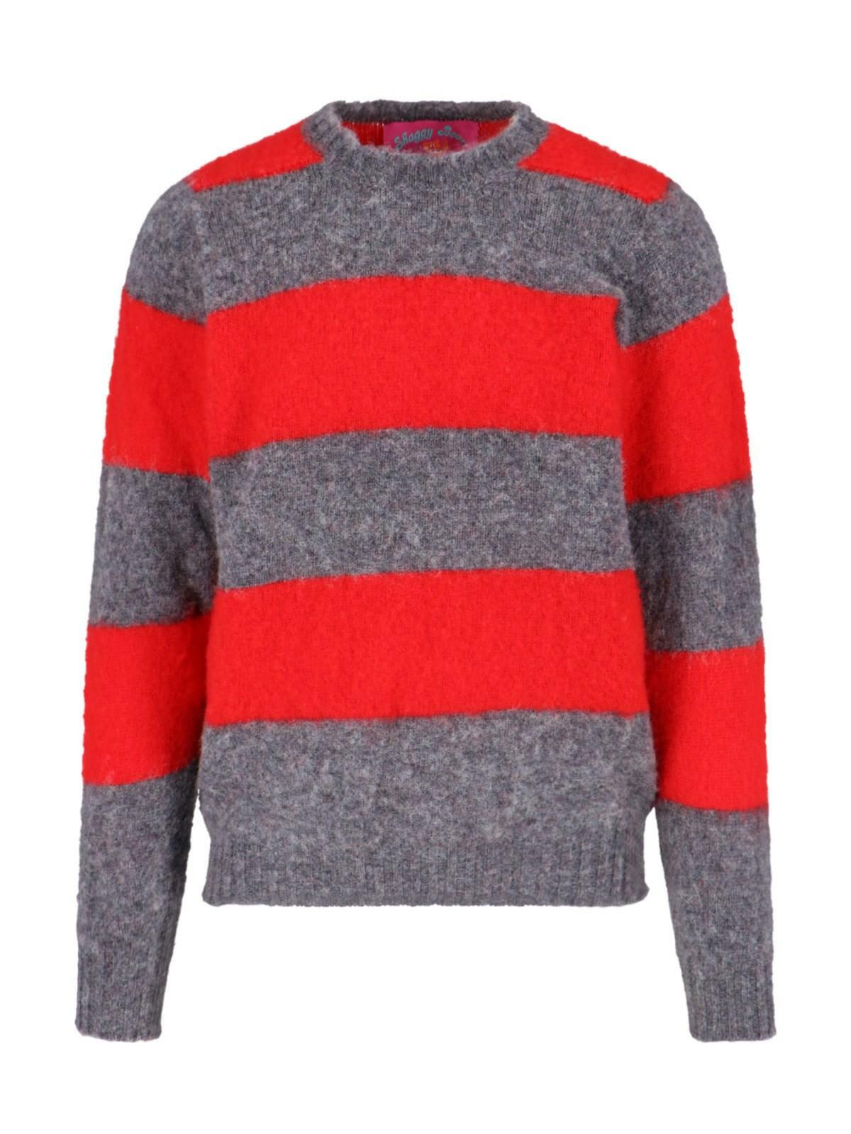 Howlin shaggy Bear Striped Sweater