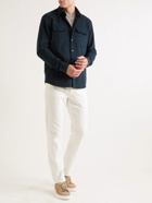 Ermenegildo Zegna - Cotton-Corduroy Shirt - Blue