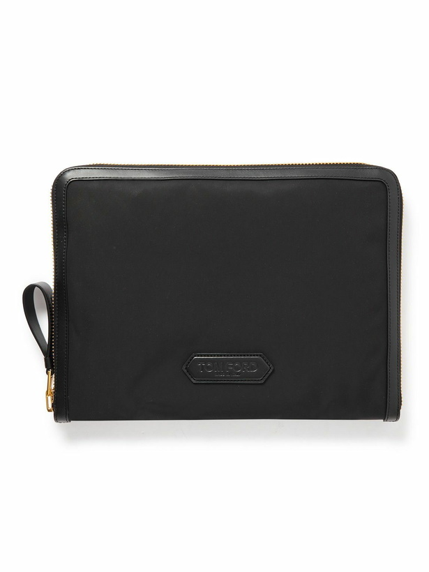 Photo: TOM FORD - Leather-Trimmed Shell Document Holder