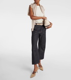 Brunello Cucinelli Cropped straight jeans