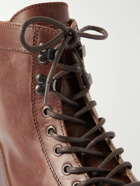 Brunello Cucinelli - Leather Boots - Brown