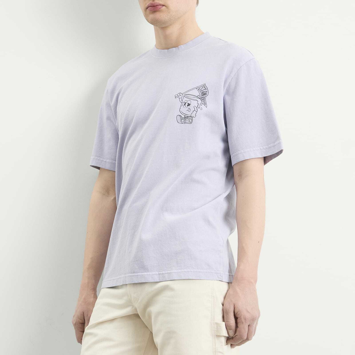 Stan Ray Men's Stan Can T-Shirt in Cosmic Purple
