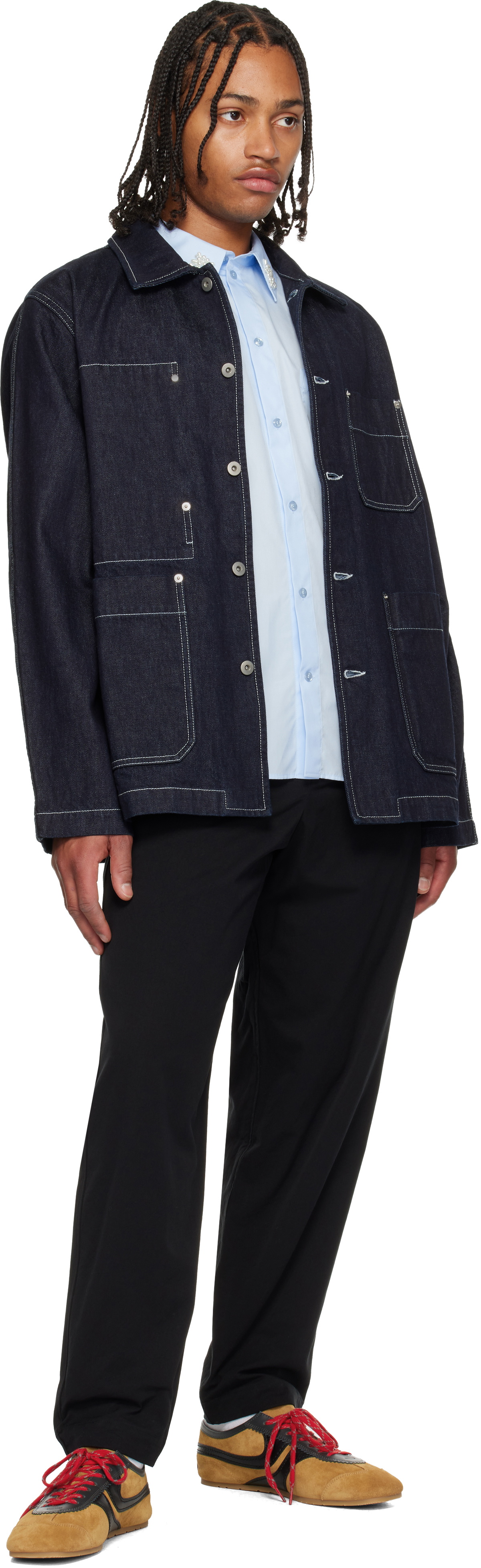 CASEY CASEY Black Mili Hiroshi Trousers