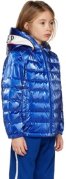 Moncler Enfant Kids Blue Akinari Down Jacket