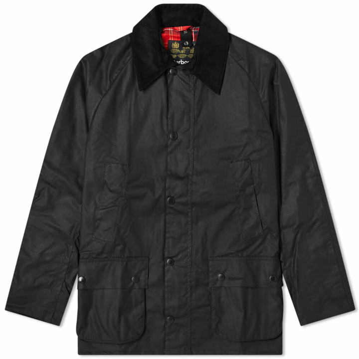Photo: Barbour Men's Ashby Wax Jacket in Black
