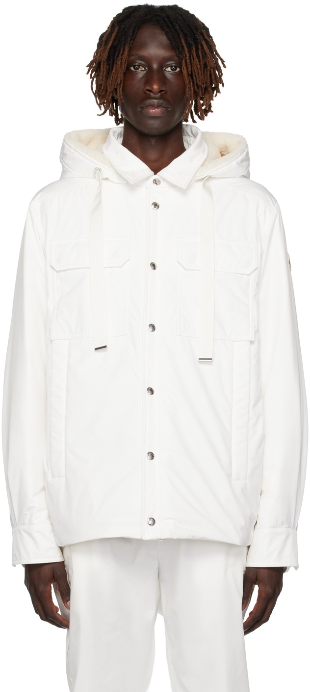 Moncler White Correze Jacket Moncler