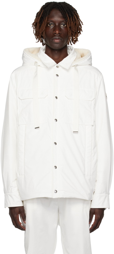 Photo: Moncler White Correze Jacket