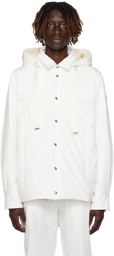 Moncler White Correze Jacket