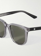 MONTBLANC EYEWEAR - D-Frame Acetate Sunglasses