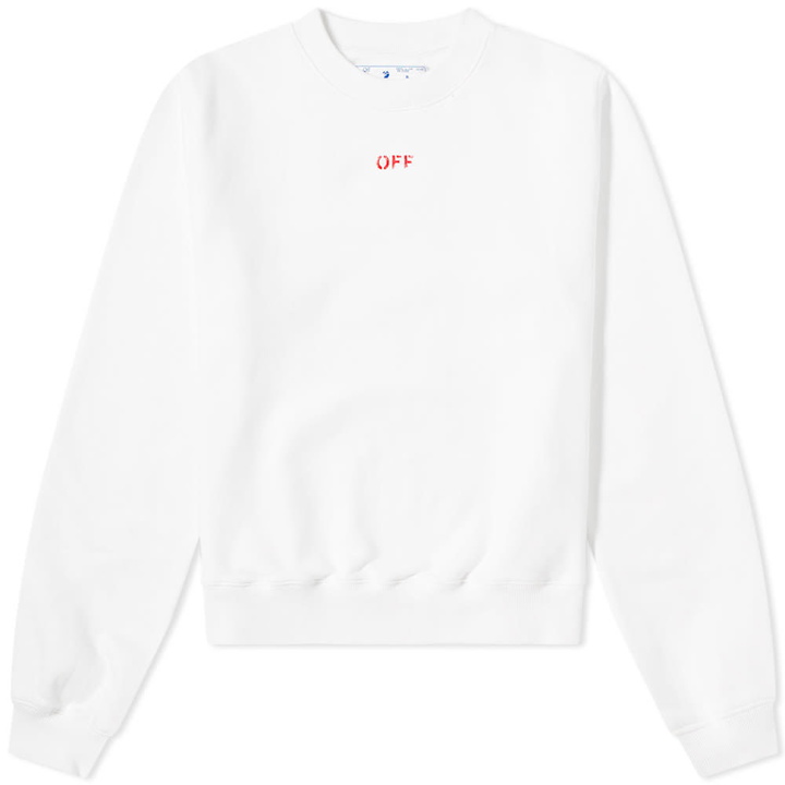 Photo: Off-White Stencil Arrow Crew Sweat