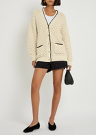 Frame The Bauble Knitted Cardigan Cream