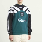 Adidas Men's Liverpool FC 95' Crew Sweat in Rich Green/Black