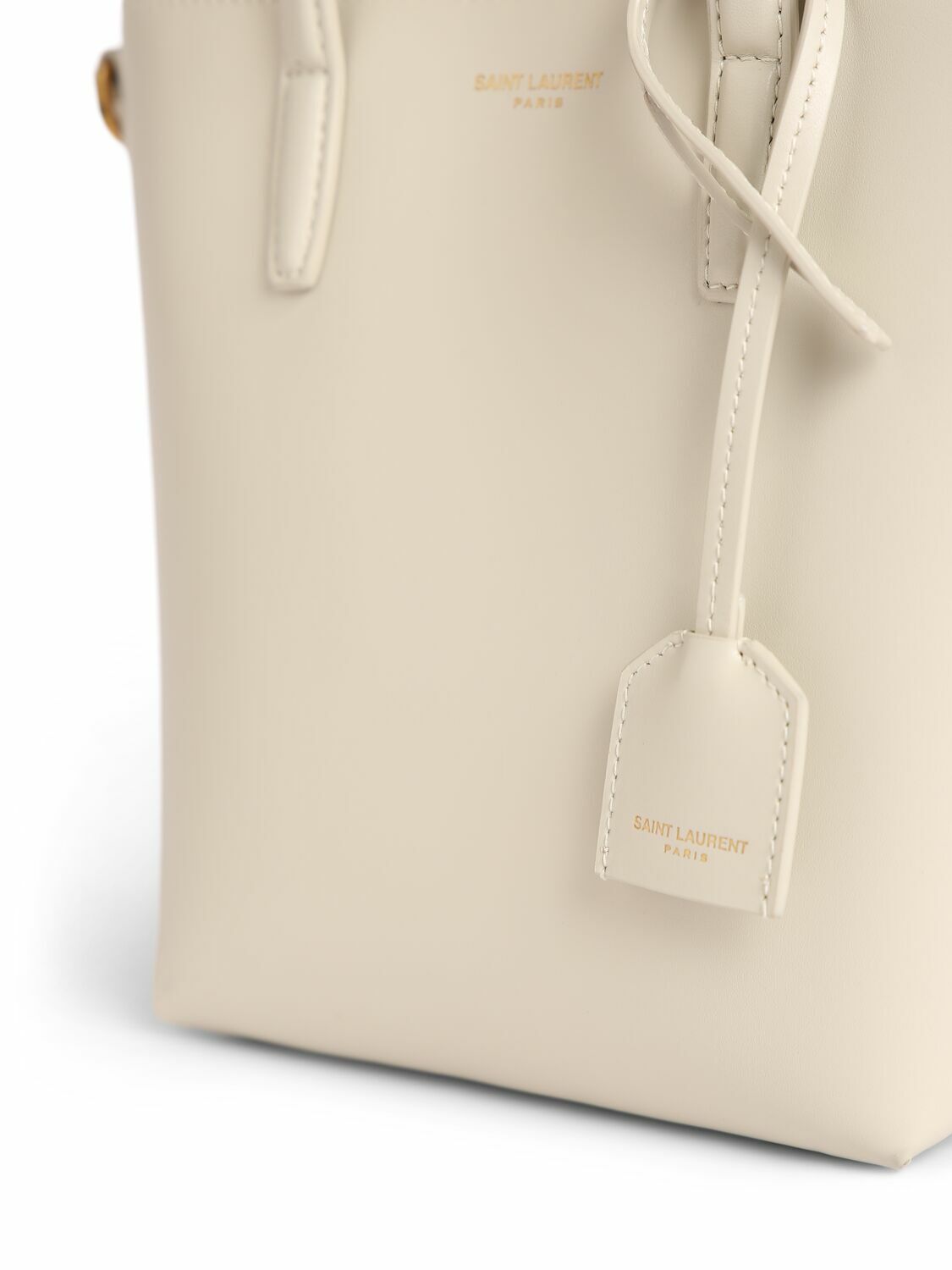 VIP【関税送料無料】希少 SAINT LAURENT CREAM LEATHER BAG Buy Saint Laurent Beige Leather Kate Shoulder Bag Online