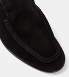 The Row New Soft suede loafers