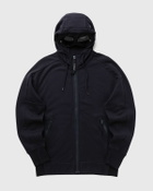 C.P. Company SWEATSHIRTS - HOODED OPEN Black Mens Hoodies/Zipper