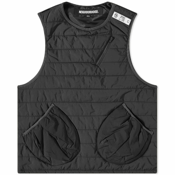 Photo: Neighborhood Men's Puff Tactical Vest in Black