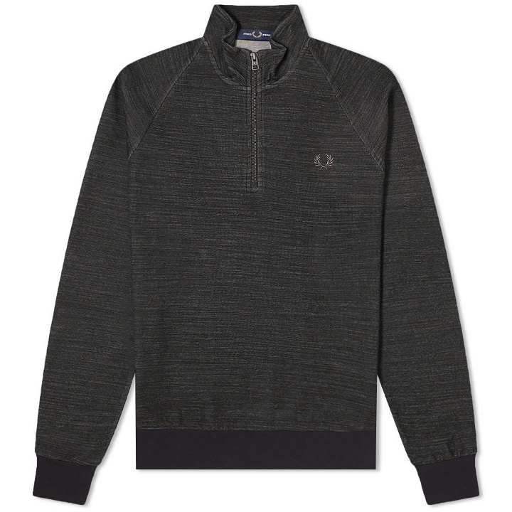 Photo: Fred Perry Authentic Marl Quarter Zip