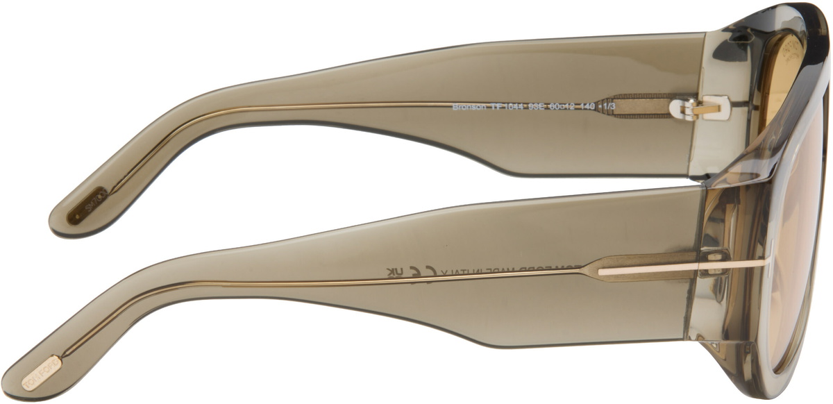 TOM FORD Gray Bronson Sunglasses
