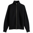 MM6 Maison Margiela Men's Zip Through Jumper in Black