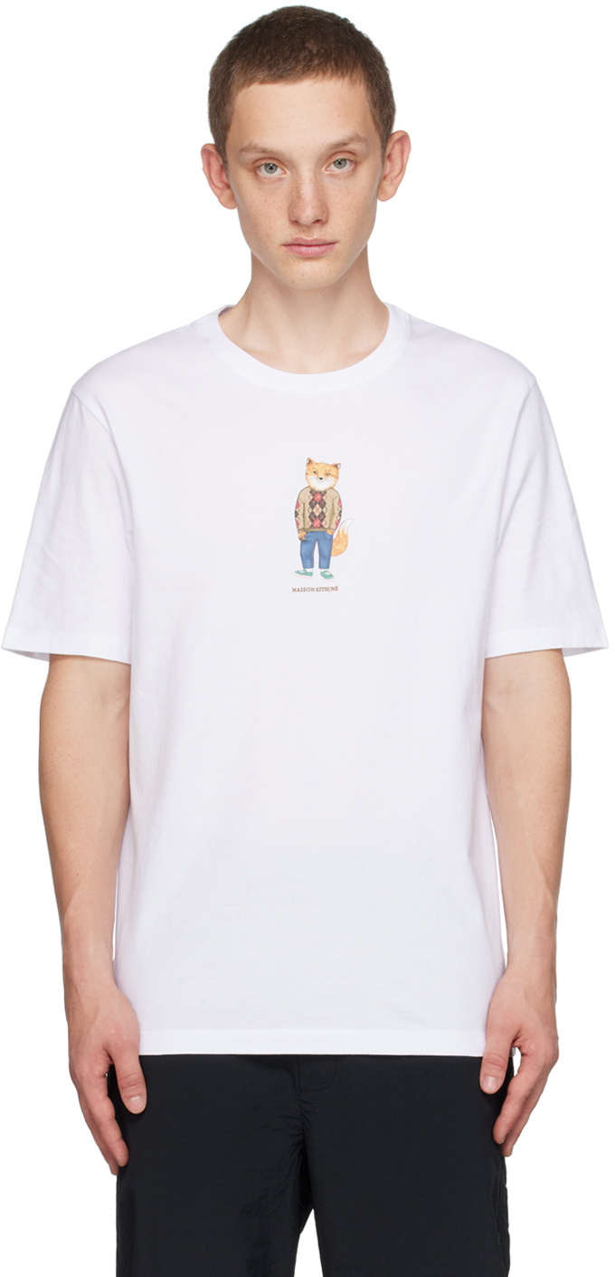 Maison Kitsuné Women's Shirt Baby Fox White main image 1