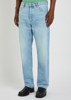 Studio Nicholson Riso Straight-leg Jeans Light Blue