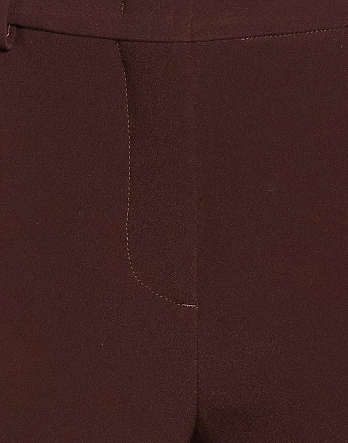 Ermanno Scervino Womens Pants Chocolate in Brown