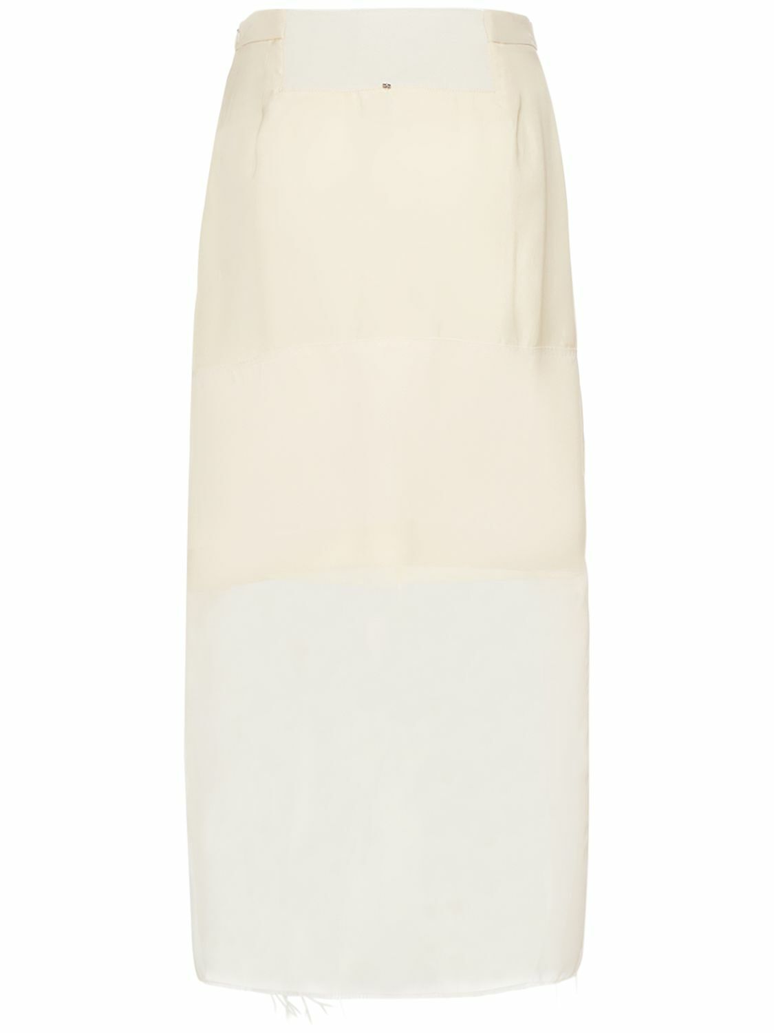 スカート Sportmax White Organza Album1234 Skirt organdy frills skirt pants – BUNNY APARTMENT