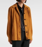 The Row Sedor suede jacket
