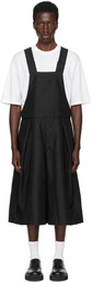 Comme des Garçons Homme Plus Black Dobbycloth Romper