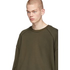 Juun.J Khaki Layered Sweater