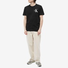 Calvin Klein Men's Color Monogram Graphic T-Shirt in Ck Black