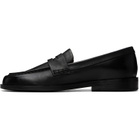 Marsèll Black Mocasso Leather Loafers