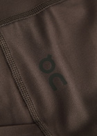 ON Studio Stretch-jersey Cropped Leggings Brown