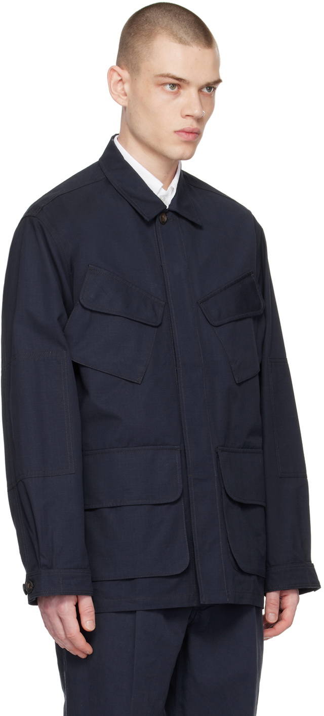 Drake'sジャケット42 LL相当　英国購入品jungle jacket Olive Cotton Jungle Jacket – Drakes