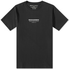 Maharishi Men's Yin Yang Rabbit T-Shirt in Black
