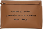 Loewe Tan Words T Pouch