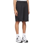 Champion Reverse Weave Black Mesh Basketball Shorts