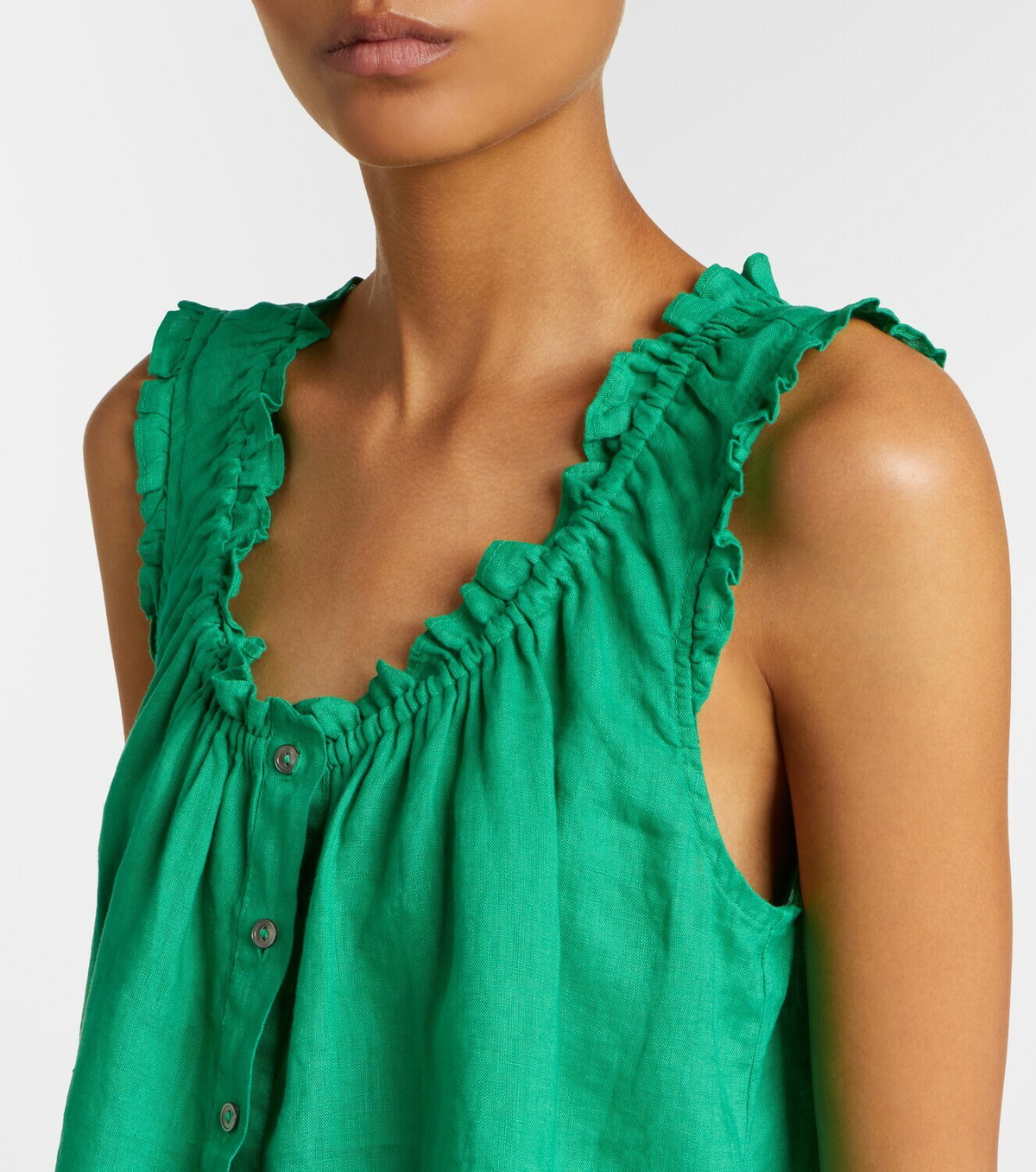 Velvet Tana linen top